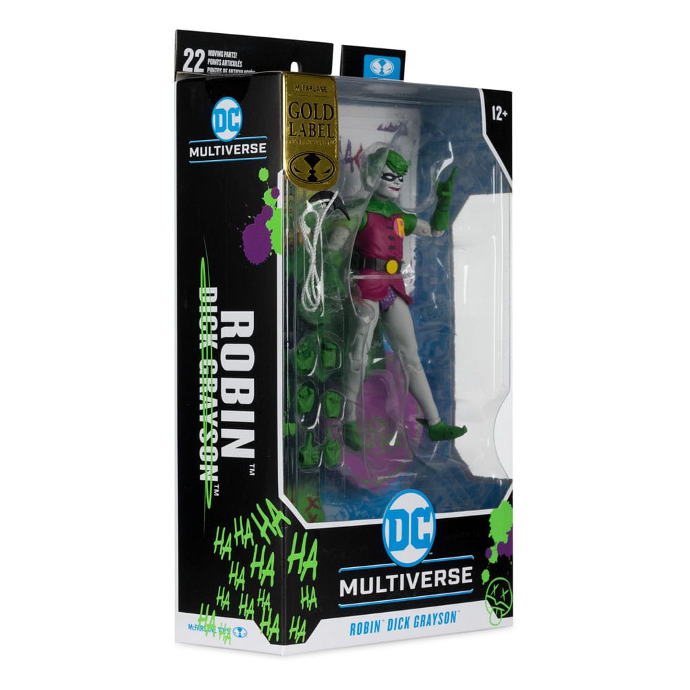 DC Rebirth DC Multiverse figurine Robin (Dick Grayson) (Jokerized) (Gold Label) 18 cm