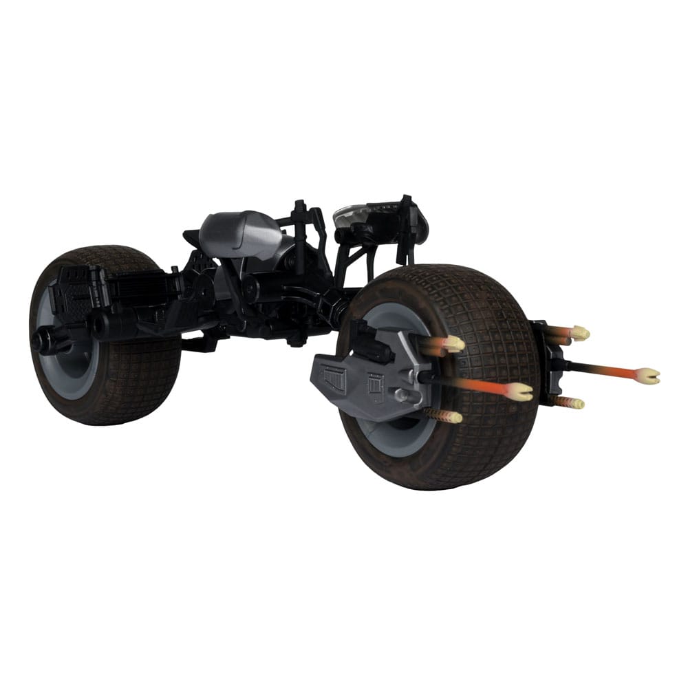 The Dark Knight DC Multiverse figurine avec véhicule Batman & The Batpod 18 cm