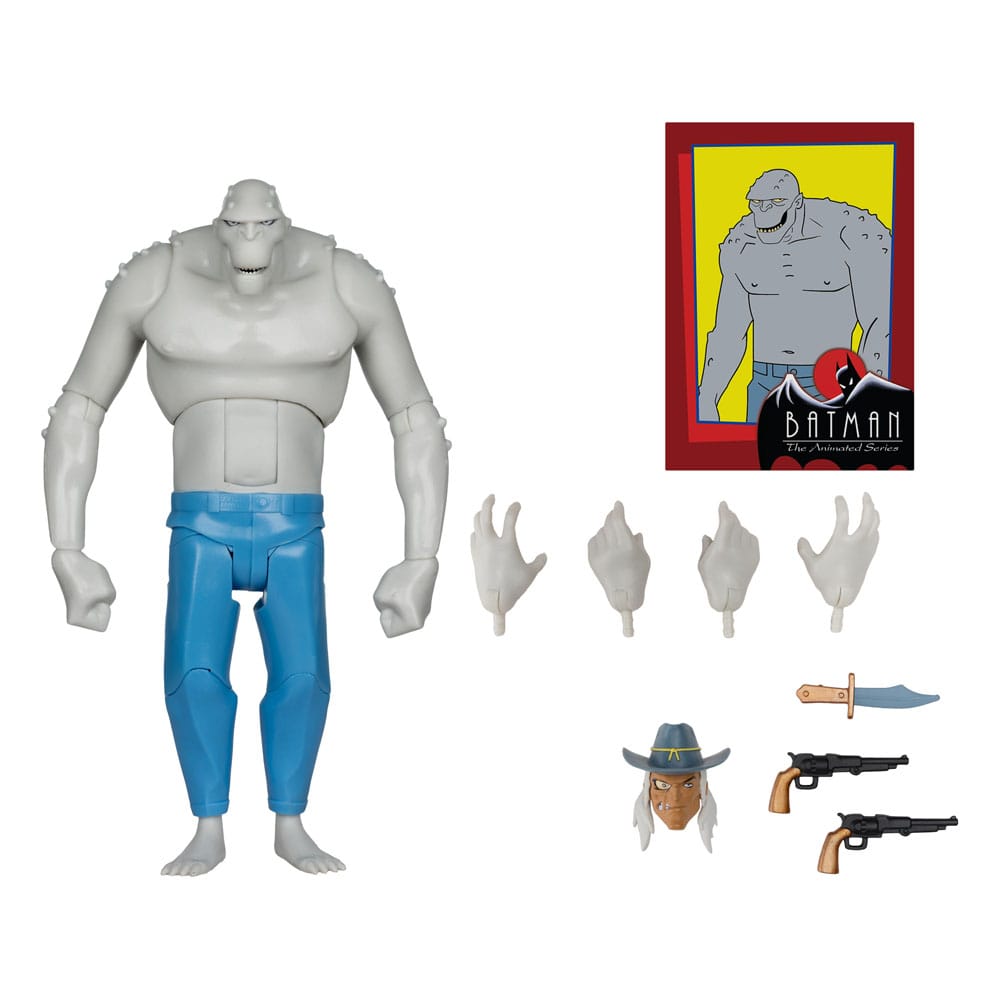 Batman: The Animated Series DC Direct figurine Build-A Wave 5 Killer Croc (Chase) 15 cm