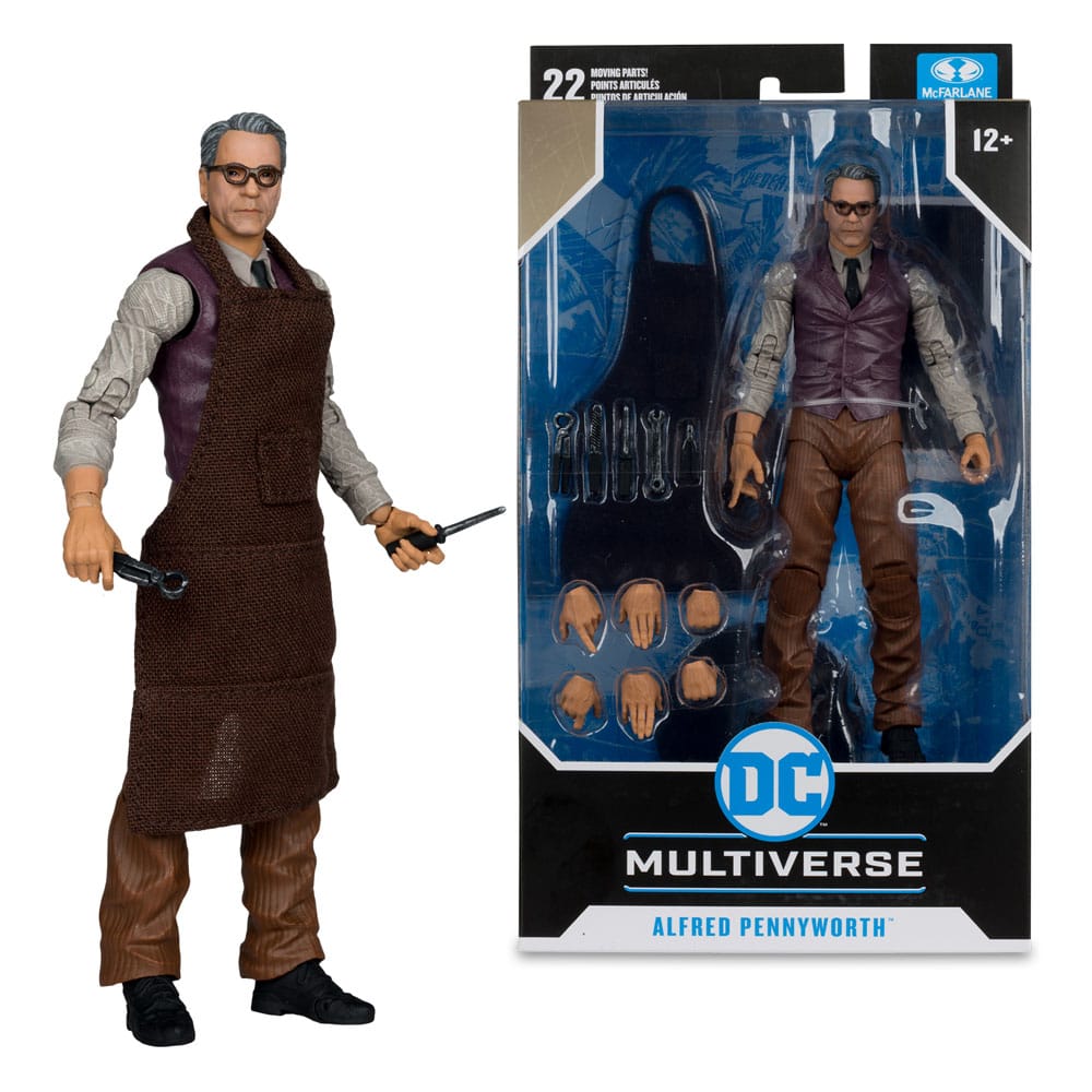 Batman v Superman : L'Aube de la justice DC Multiverse figurine Alfred Pennyworth 18 cm
