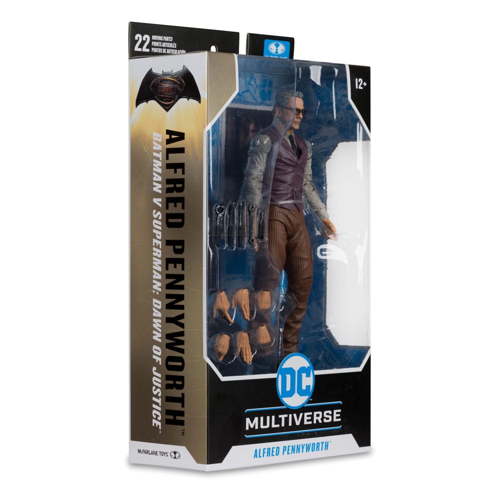 Batman v Superman : L'Aube de la justice DC Multiverse figurine Alfred Pennyworth 18 cm
