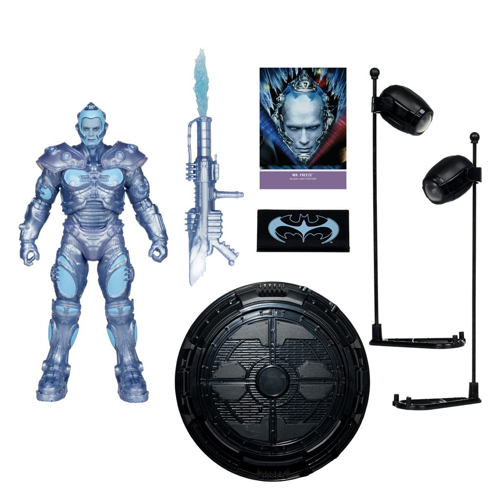 Batman & Robin DC Multiverse figurine Mr. Freeze (Black Light Edition) (Gold Label) 18 cm
