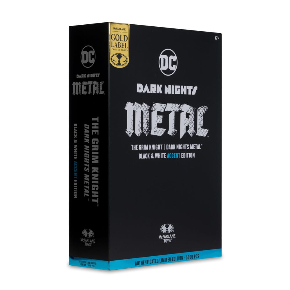 DC Multiverse figurine The Grim Knight (Dark Nights Metal) (Black & White Accent Edition) (Gold Label) 18 cm