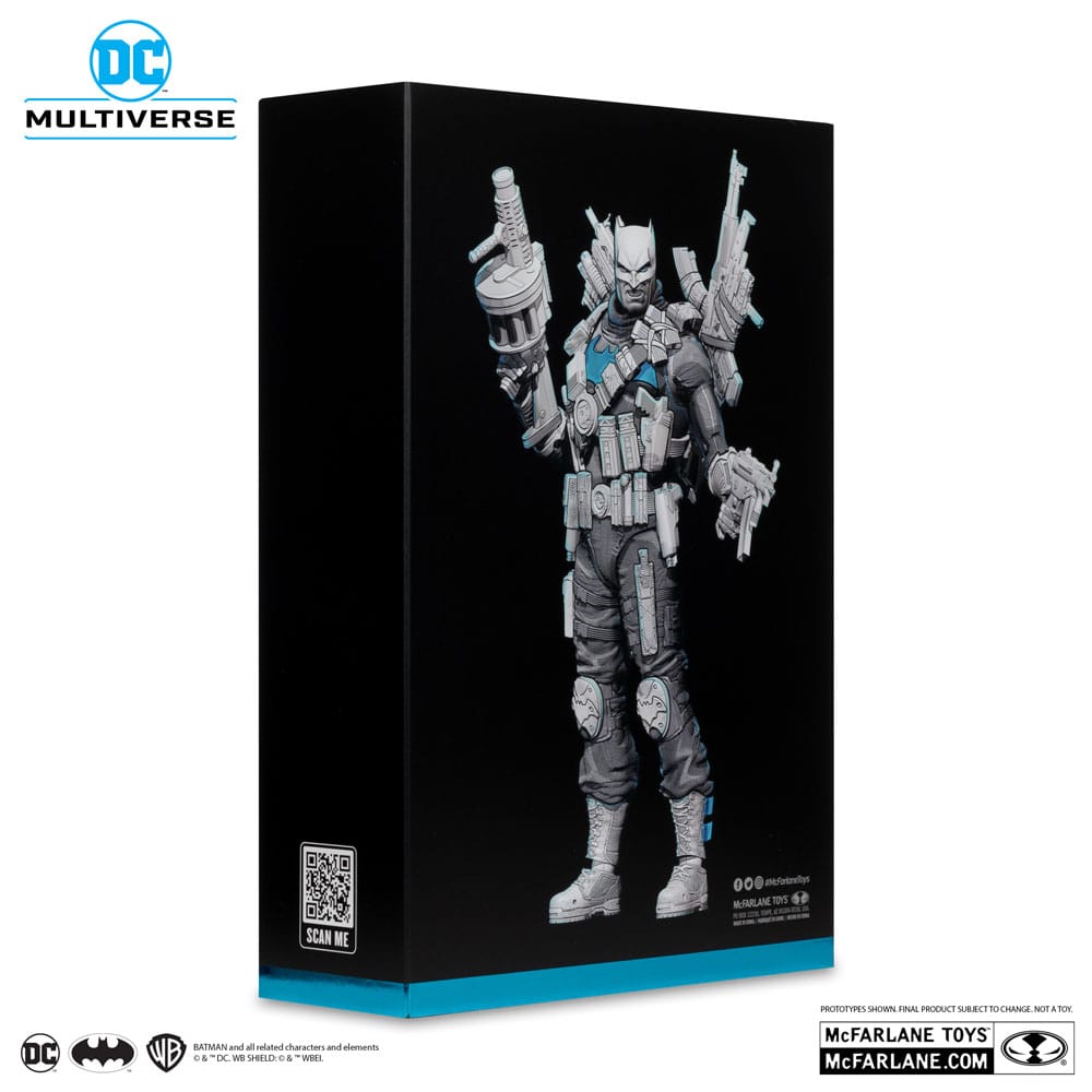 DC Multiverse figurine The Grim Knight (Dark Nights Metal) (Black & White Accent Edition) (Gold Label) 18 cm