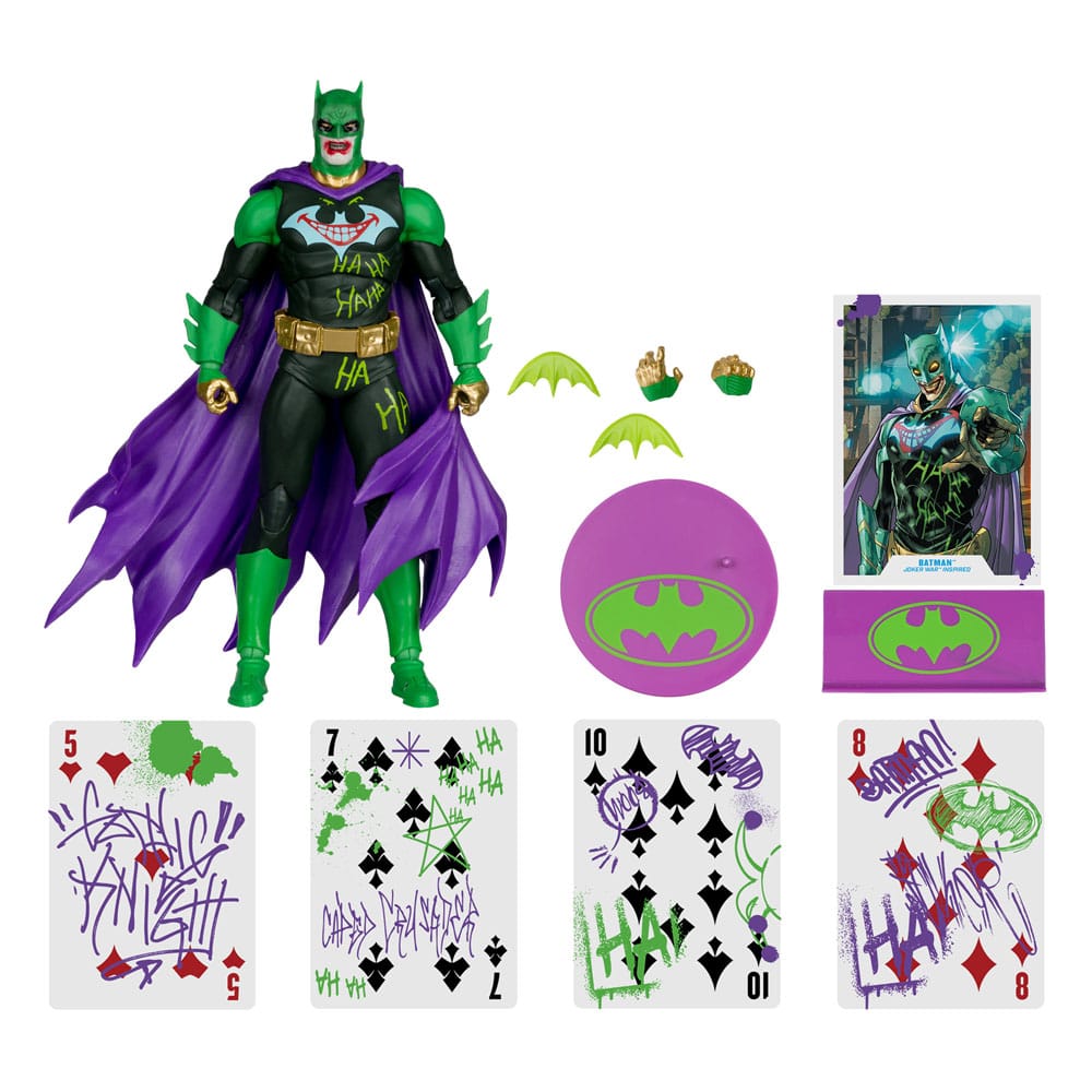 DC Multiverse figurine Batman (Joker War) (Jokerized) (Gold Label) 18 cm