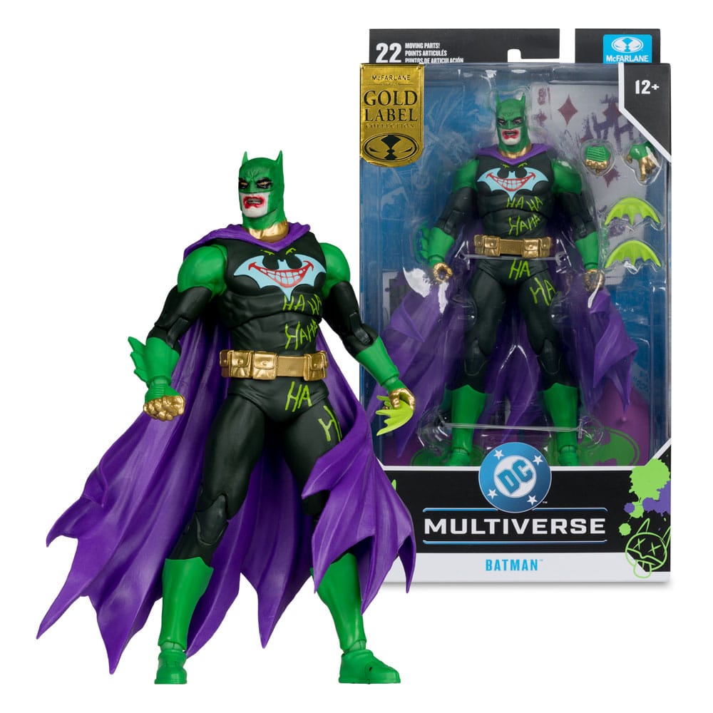 DC Multiverse figurine Batman (Joker War) (Jokerized) (Gold Label) 18 cm