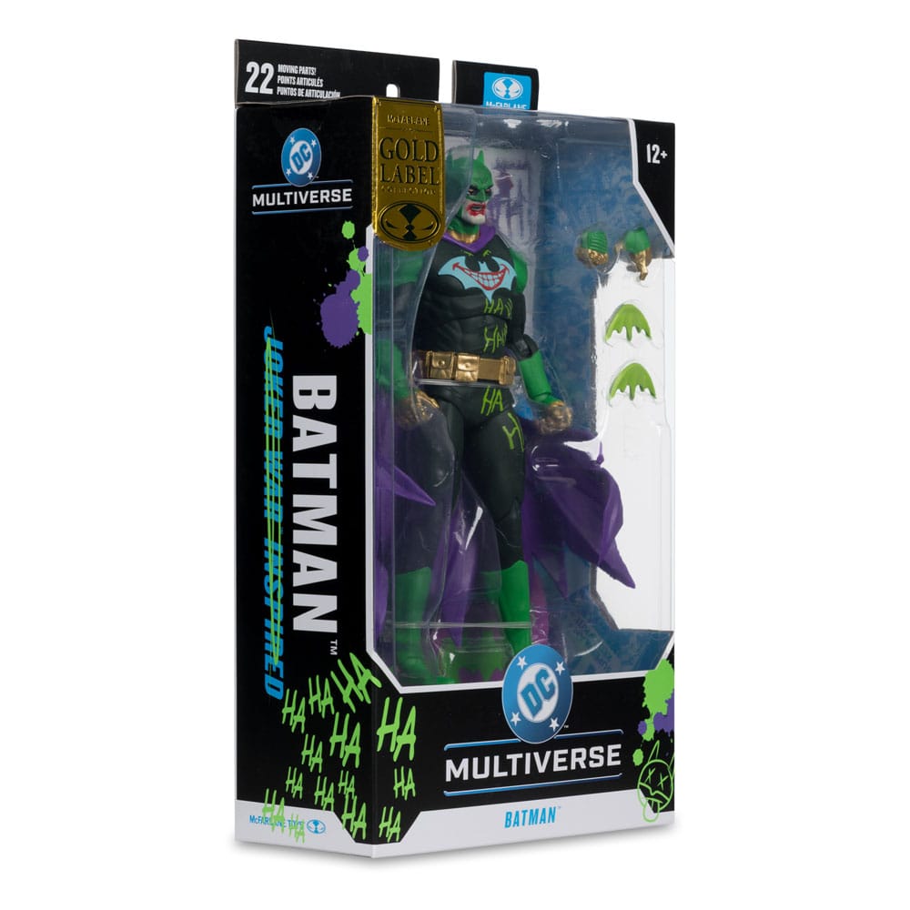 DC Multiverse figurine Batman (Joker War) (Jokerized) (Gold Label) 18 cm