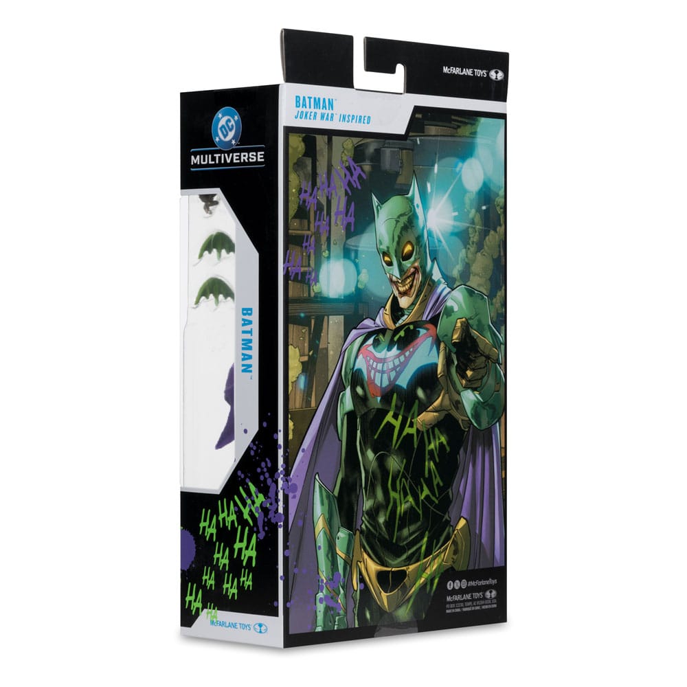DC Multiverse figurine Batman (Joker War) (Jokerized) (Gold Label) 18 cm