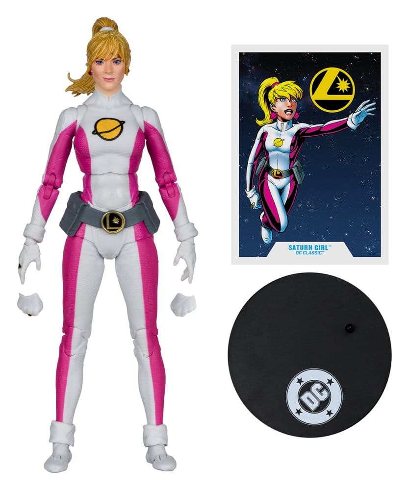 DC Multiverse figurine Saturn Girl (DC Classic) (Red Platinum Edition) 18 cm