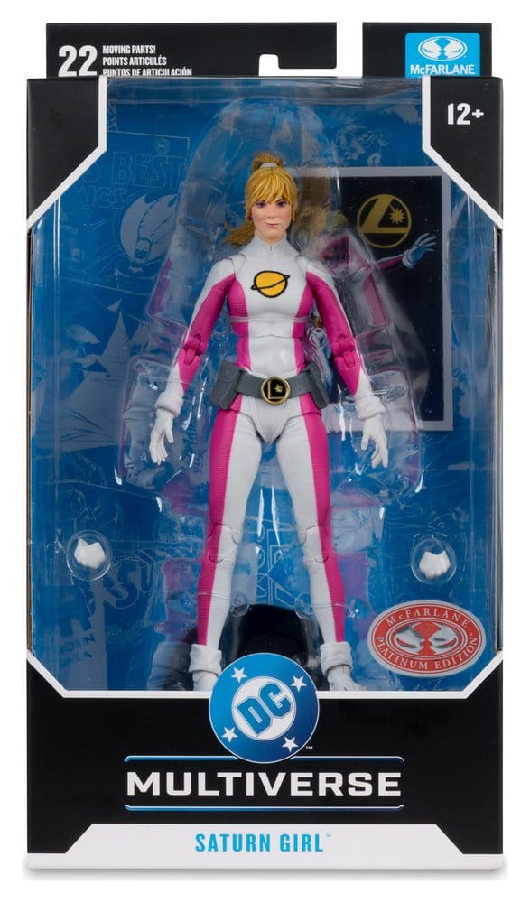DC Multiverse figurine Saturn Girl (DC Classic) (Red Platinum Edition) 18 cm