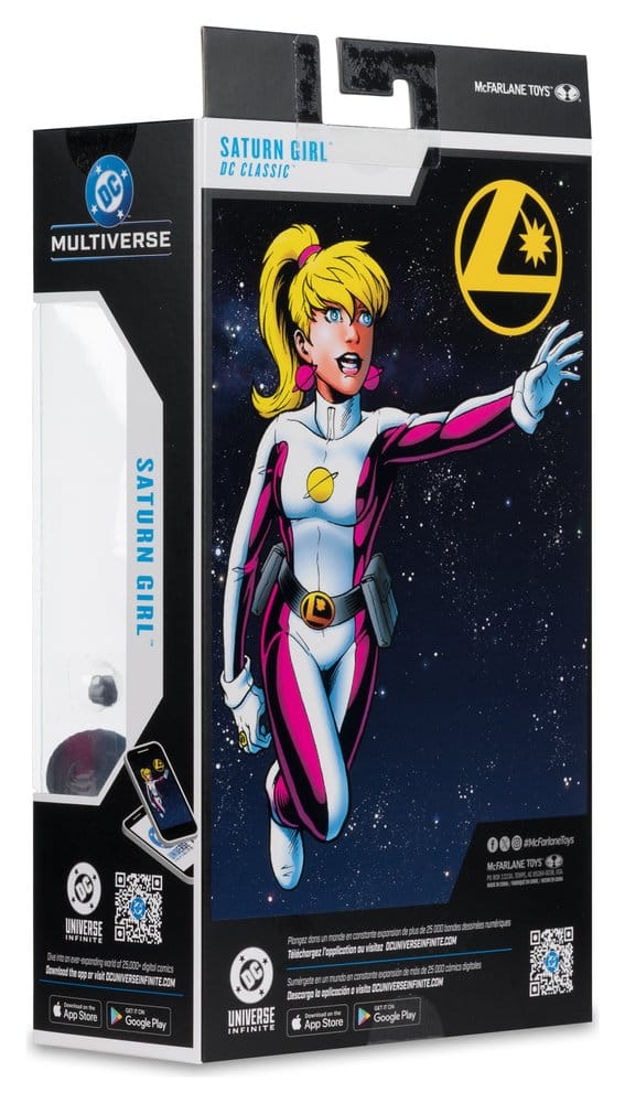 DC Multiverse figurine Saturn Girl (DC Classic) (Red Platinum Edition) 18 cm