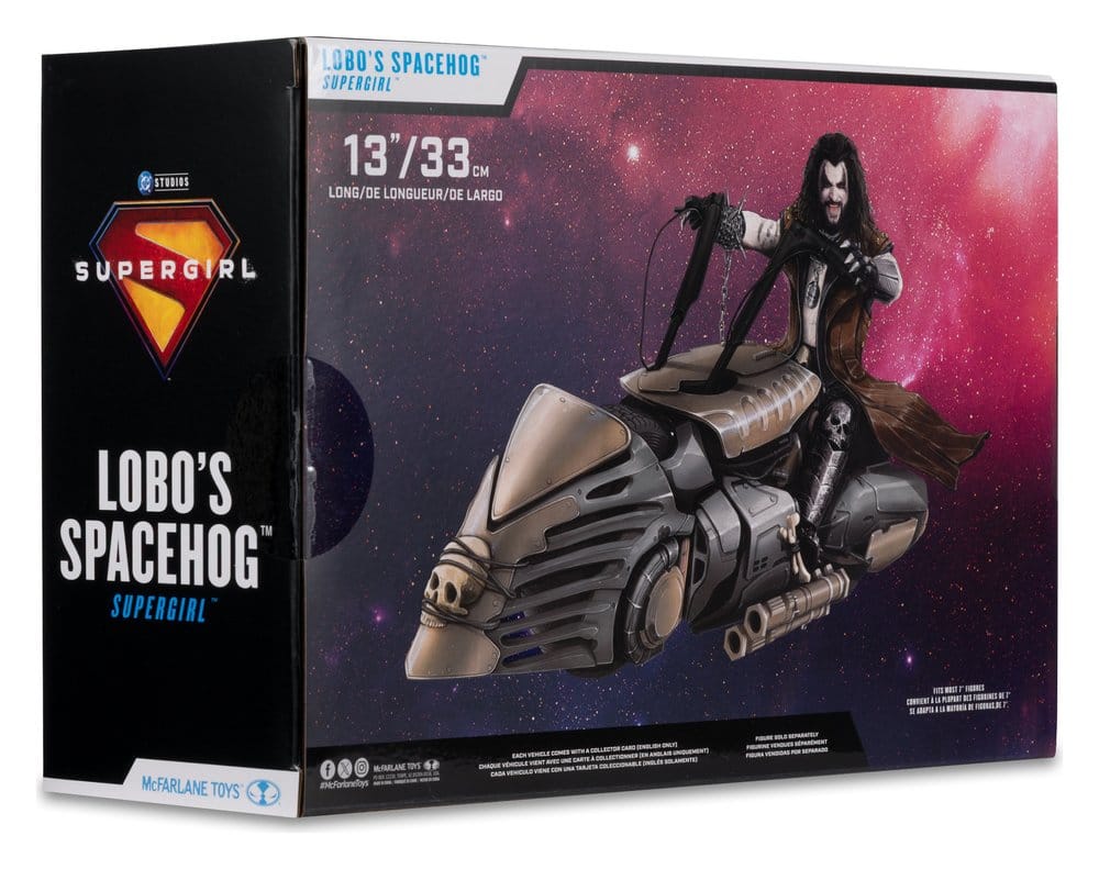 Supergirl (2026) DC Theatrical Vehicles véhicule Lobo's Spacehog 33 cm
