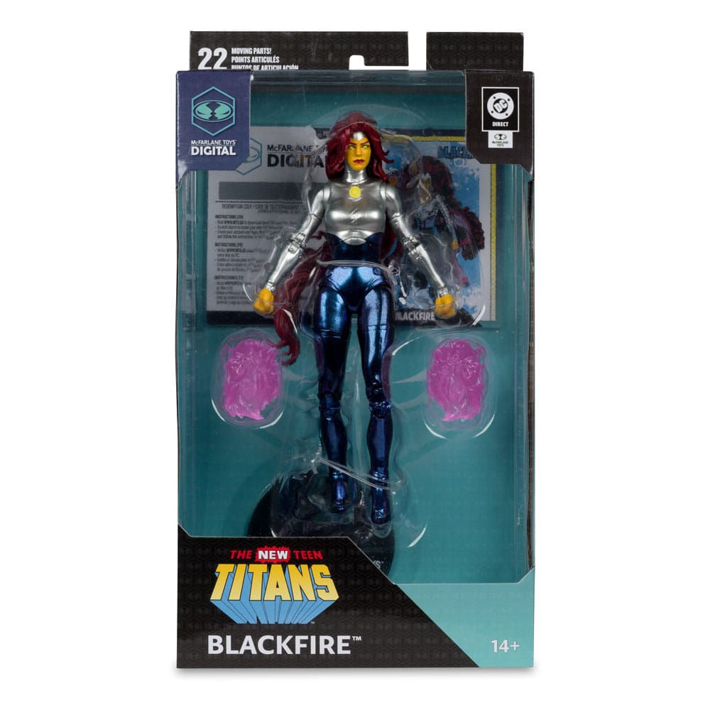 DC Direct McFarlane Toys Digital figurine Blackfire (The New Teen Titans) 18 cm