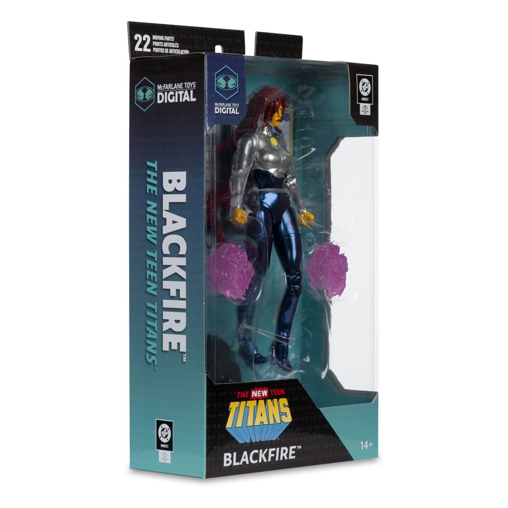 DC Direct McFarlane Toys Digital figurine Blackfire (The New Teen Titans) 18 cm