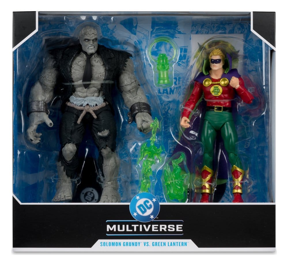 DC Multiverse pack de 2 figurines Solomon Grundy vs Green Lantern 18 cm
