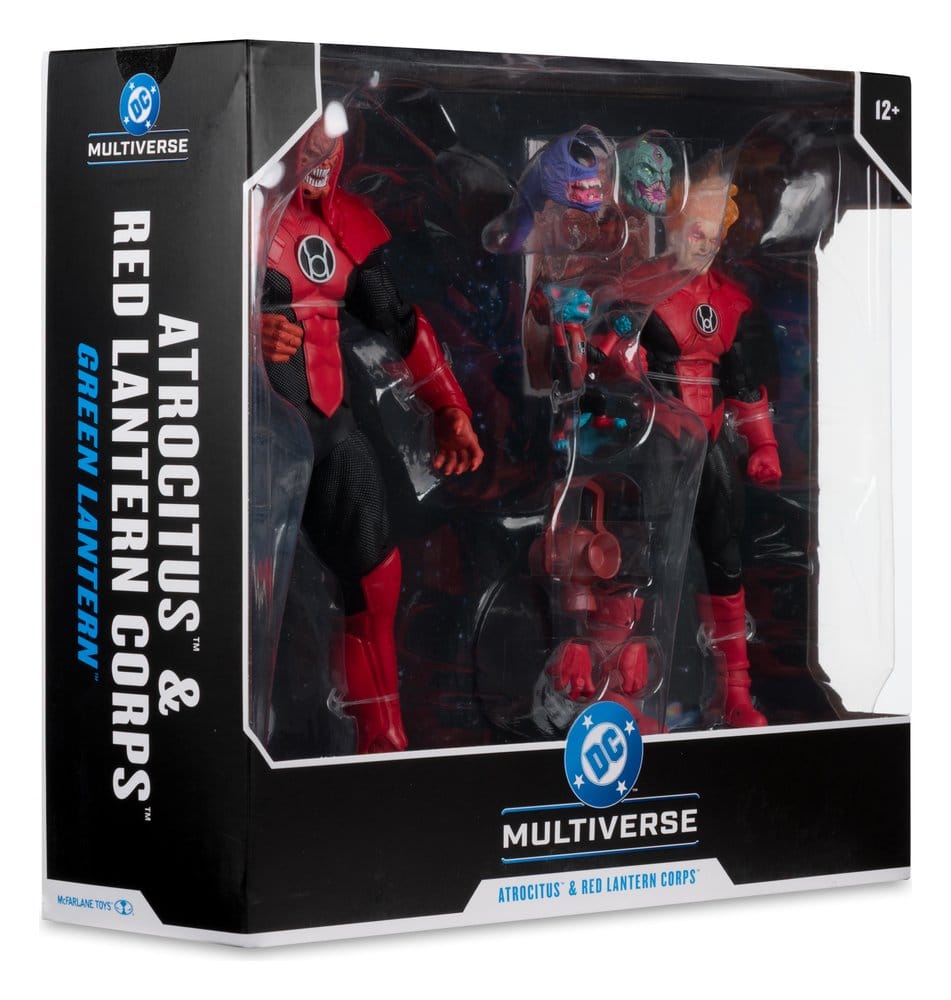 DC Multiverse pack 2 figurines Atrocitus and Red Lantern Corps (Green Lantern) 18 cm