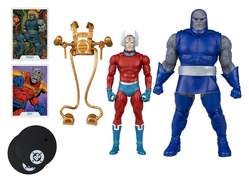 DC Multiverse pack de 2 figurines Darkseid vs Orion (New Gods) 18 cm