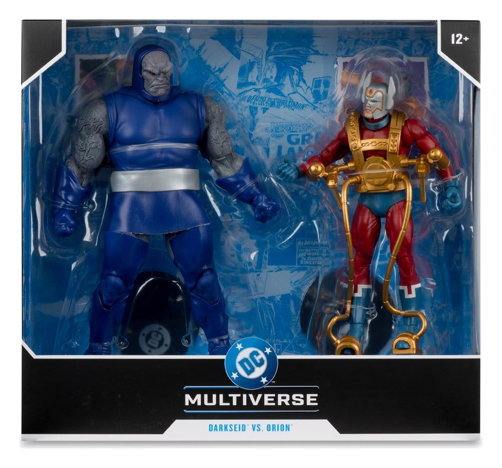 DC Multiverse pack de 2 figurines Darkseid vs Orion (New Gods) 18 cm