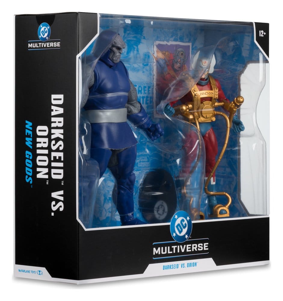 DC Multiverse pack de 2 figurines Darkseid vs Orion (New Gods) 18 cm