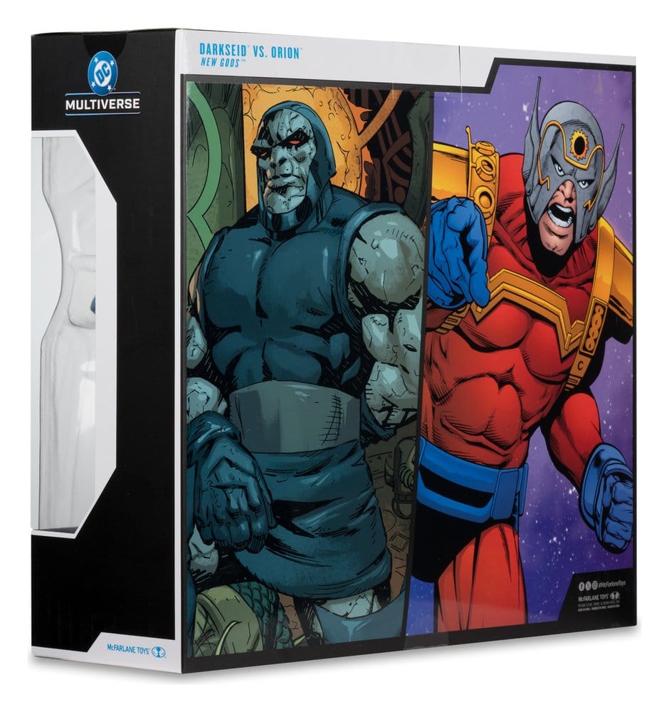 DC Multiverse pack de 2 figurines Darkseid vs Orion (New Gods) 18 cm
