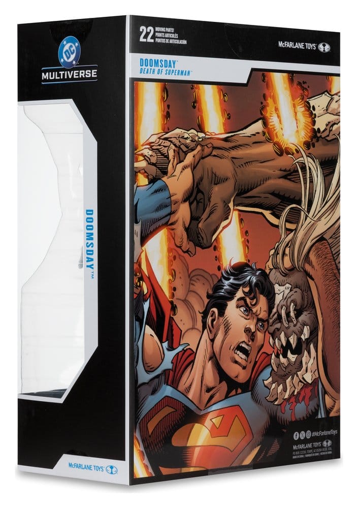 DC Multiverse Mega figurine Doomsday (Death of Superman) (Gold Label) 24 cm