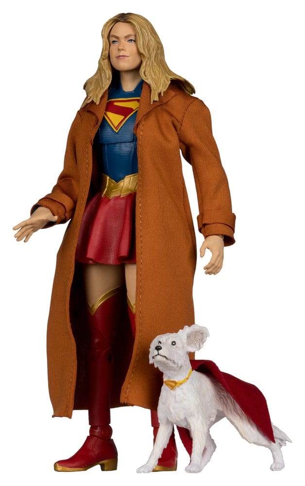 Supergirl (2026) DC Theatrical Deluxe Edition figurine Supergirl & Krypto (Gold Label) 17 cm