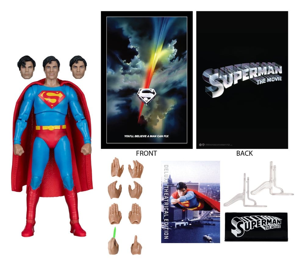 Superman (1978) DC Multiverse Deluxe Theatrical Edition figurine Superman 19 cm