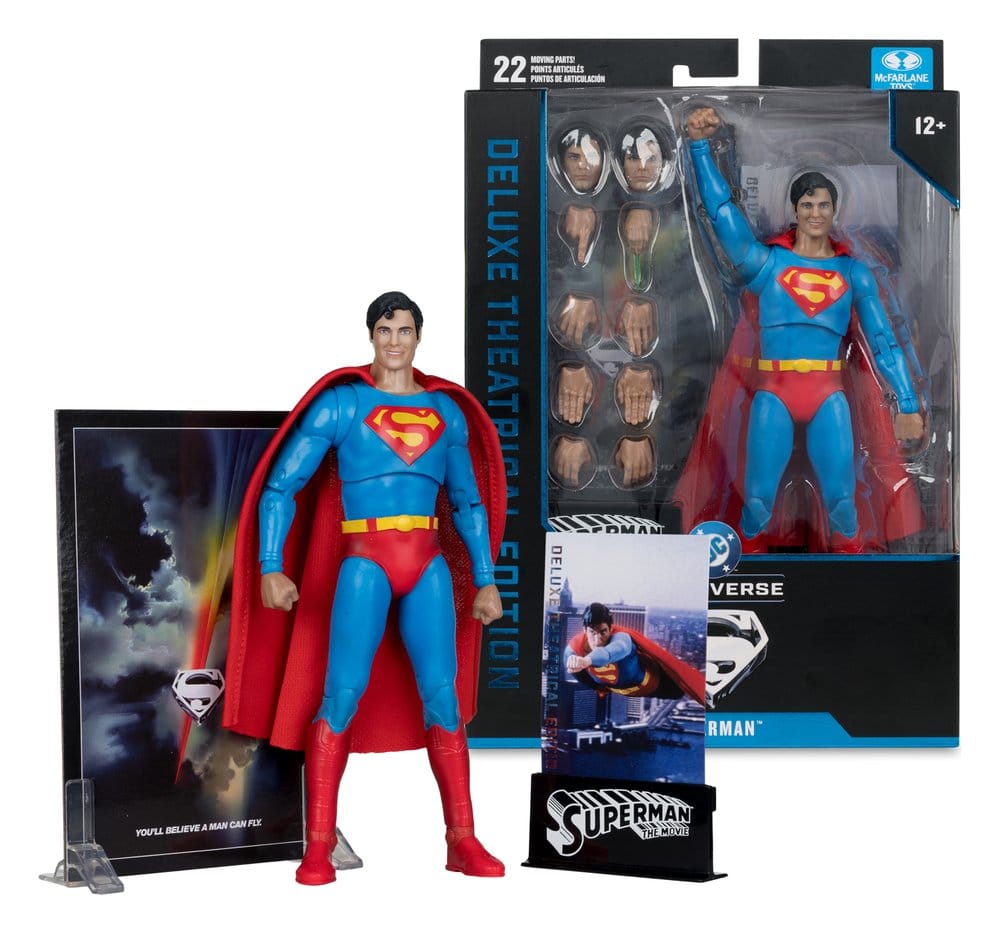 Superman (1978) DC Multiverse Deluxe Theatrical Edition figurine Superman 19 cm