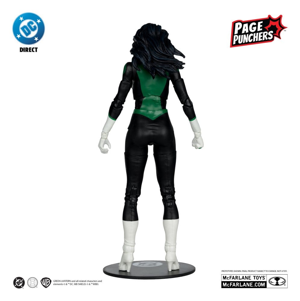 DC Direct Page Punchers figurine Jessica Cruz (Green Lanterns # 48) (Red Platinum Edition) 18 cm