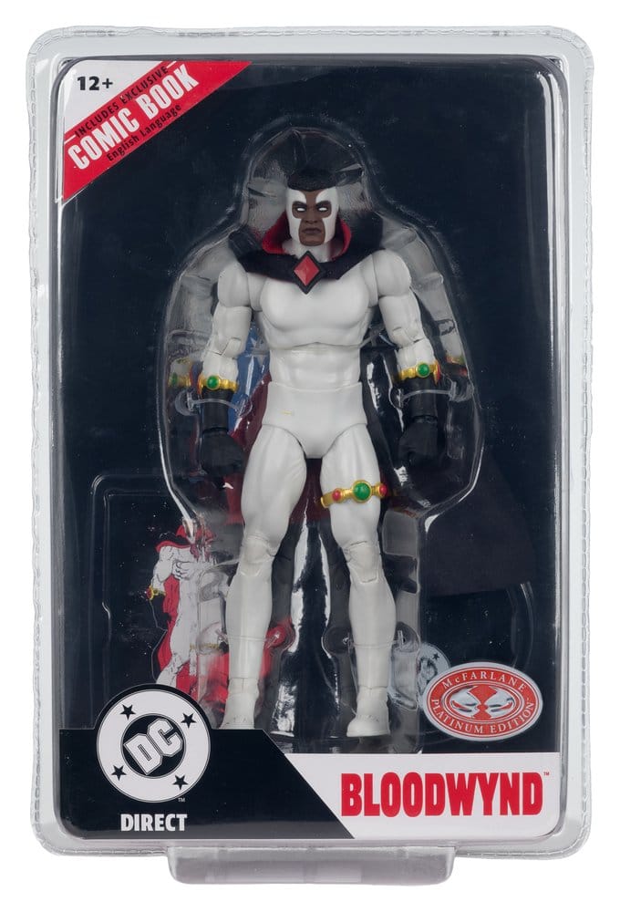 DC Direct Page Punchers figurine Bloodwynd (Justice League #77) (Red Platinum Edition) 18 cm