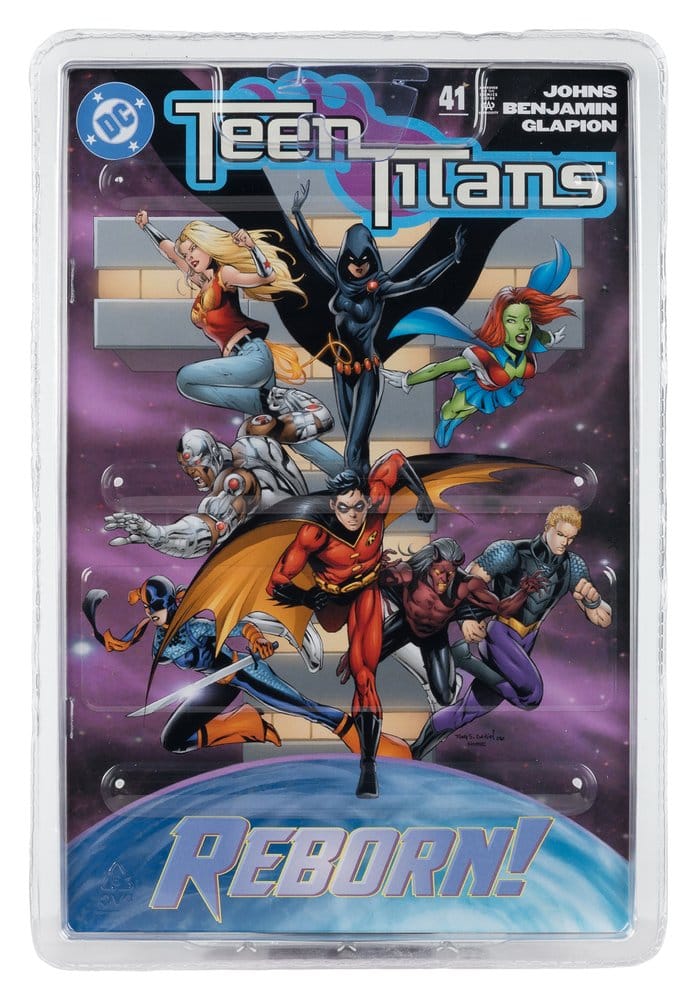 DC Direct Page Punchers figurine Miss Martian (Teen Titans #41) (Red Platinum Edition) 17 cm