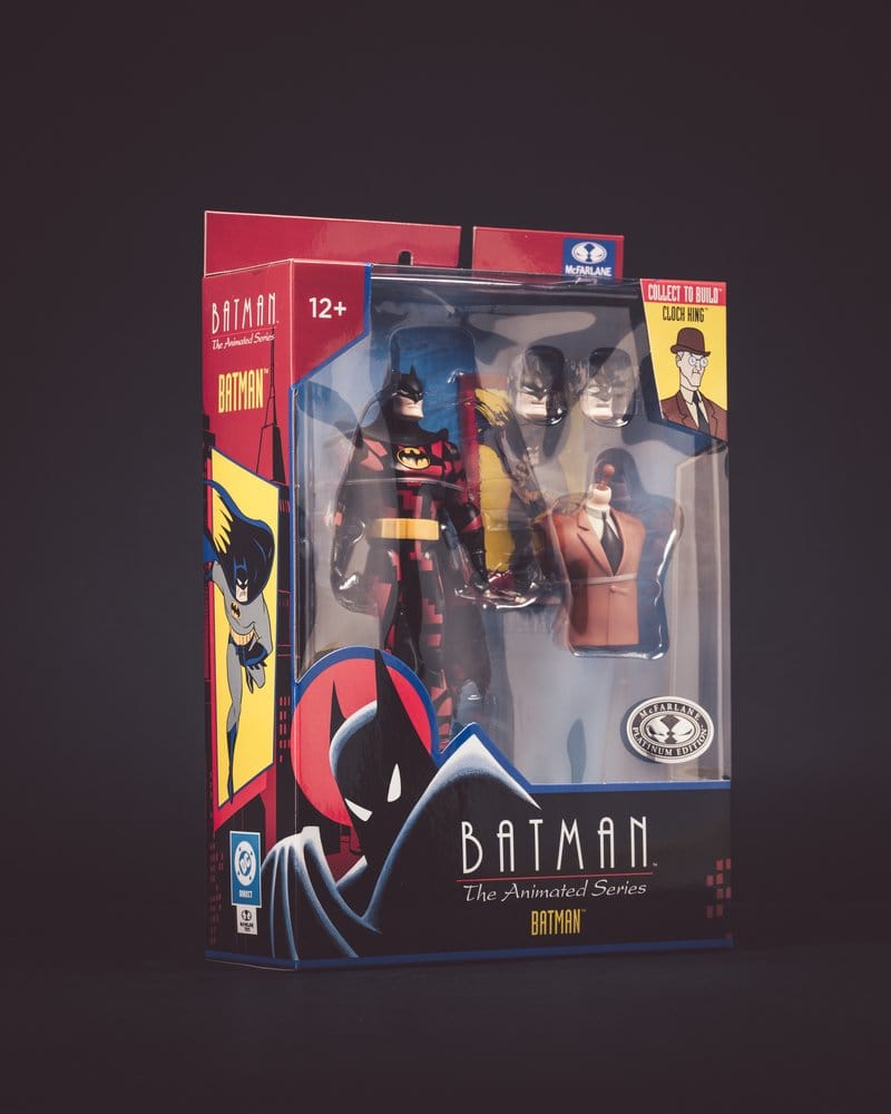 Batman: The Animated Series DC Direct figurine Build-A Wave 7 Batman (Alternate Expressions) (Platinum Edition) 15 cm