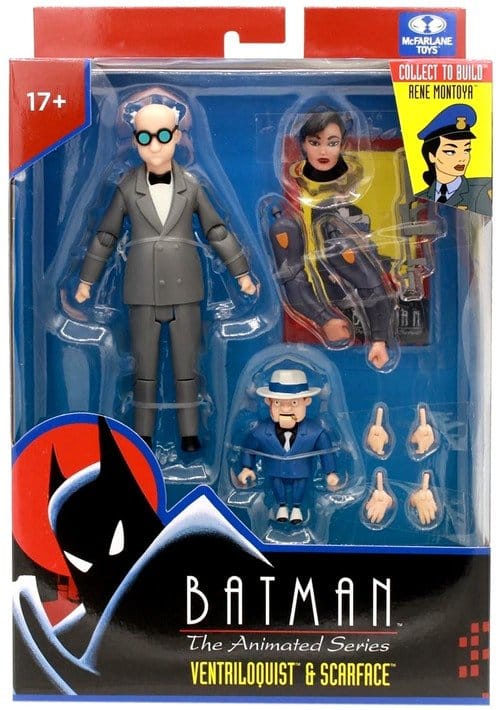 Batman: The Animated Series DC Direct figurine Build-A-Figure Ventriloquist & Scarface 15 cm