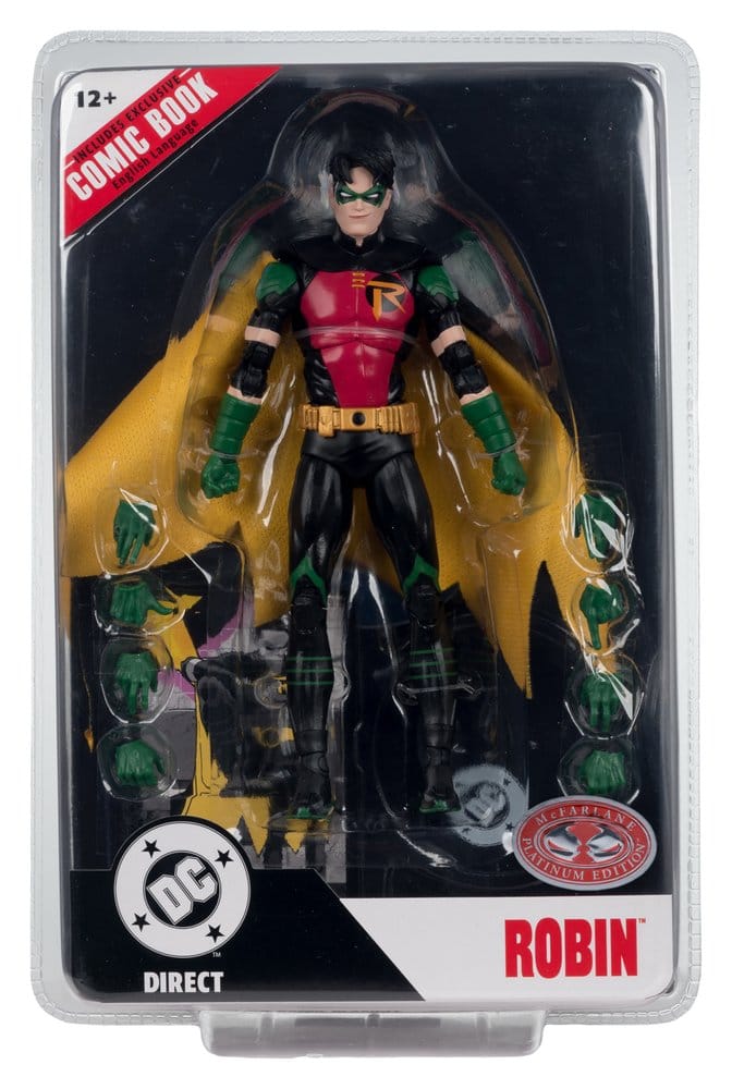 DC Direct Page Punchers figurine Robin Tim Drake (Nightwing #81) (Red Platinum Edition) 18 cm