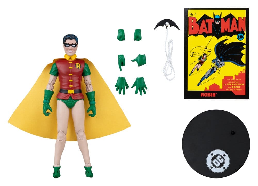 DC Direct Page Punchers figurine Robin Dick Grayson (Batman #1) (Red Platinum Edition) 14 cm