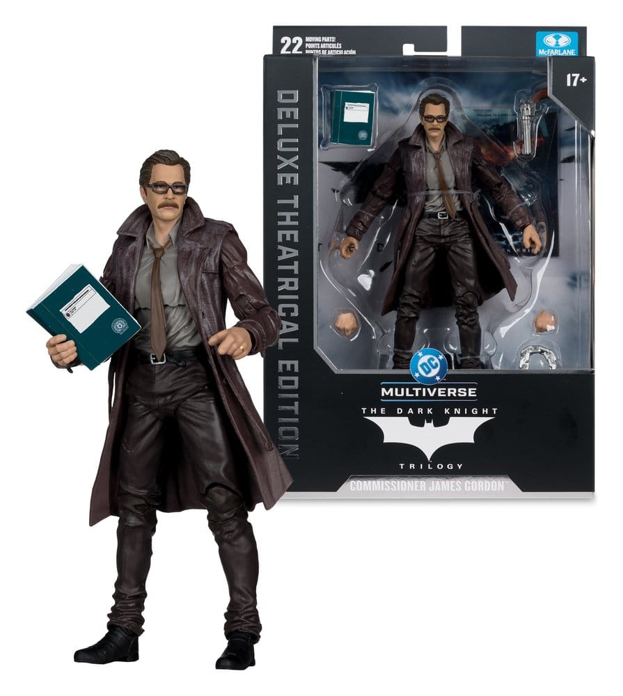 DC Multiverse figurine Commissioner James Gordon (The Dark Knight Trilogy) Deluxe Theatrical Edition 18 cm