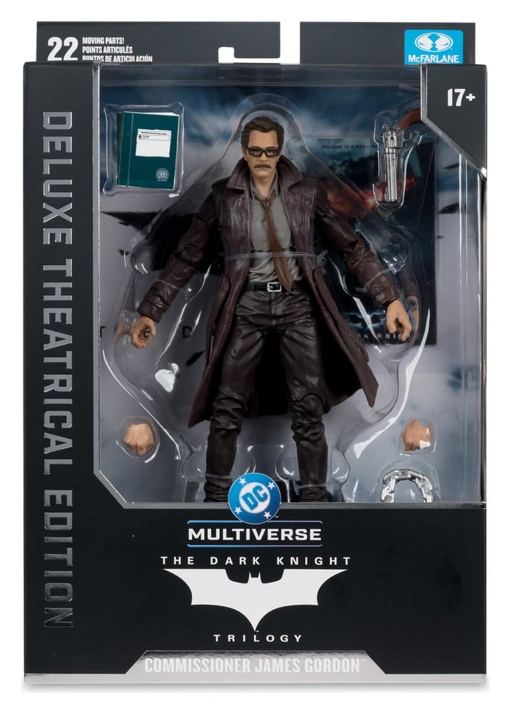 DC Multiverse figurine Commissioner James Gordon (The Dark Knight Trilogy) Deluxe Theatrical Edition 18 cm