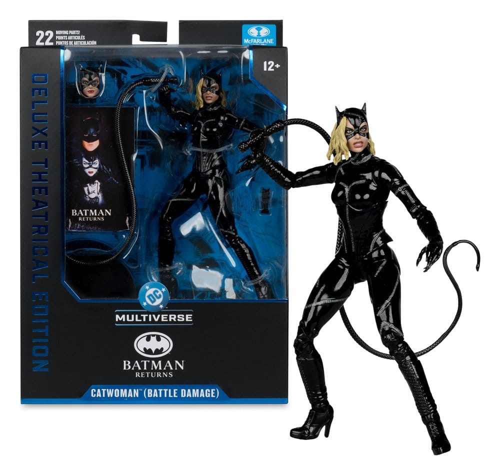 DC Multiverse figurine Catwoman (Battle Damage) (Batman Returns) Deluxe Theatrical Edition 18 cm