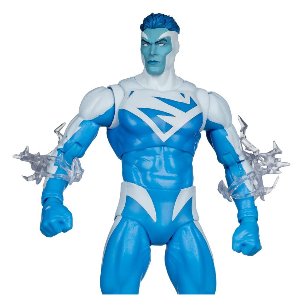 DC Multiverse pack 2 figurines Superman Blue vs. Superman Red (Gold Label) 18 cm
