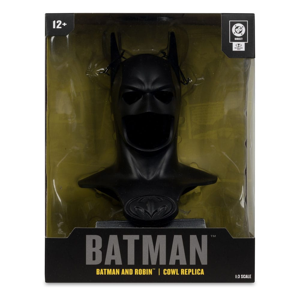 Batman DC Direct mini réplique 1/3 masque de Batman (Batman et Robin) 19 cm