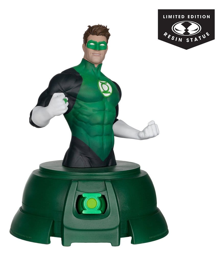 DC Direct Green Lantern buste &nbsp;1/1 Hal Jordan with Power Ring Prop Replica (Gold Label) 26 cm