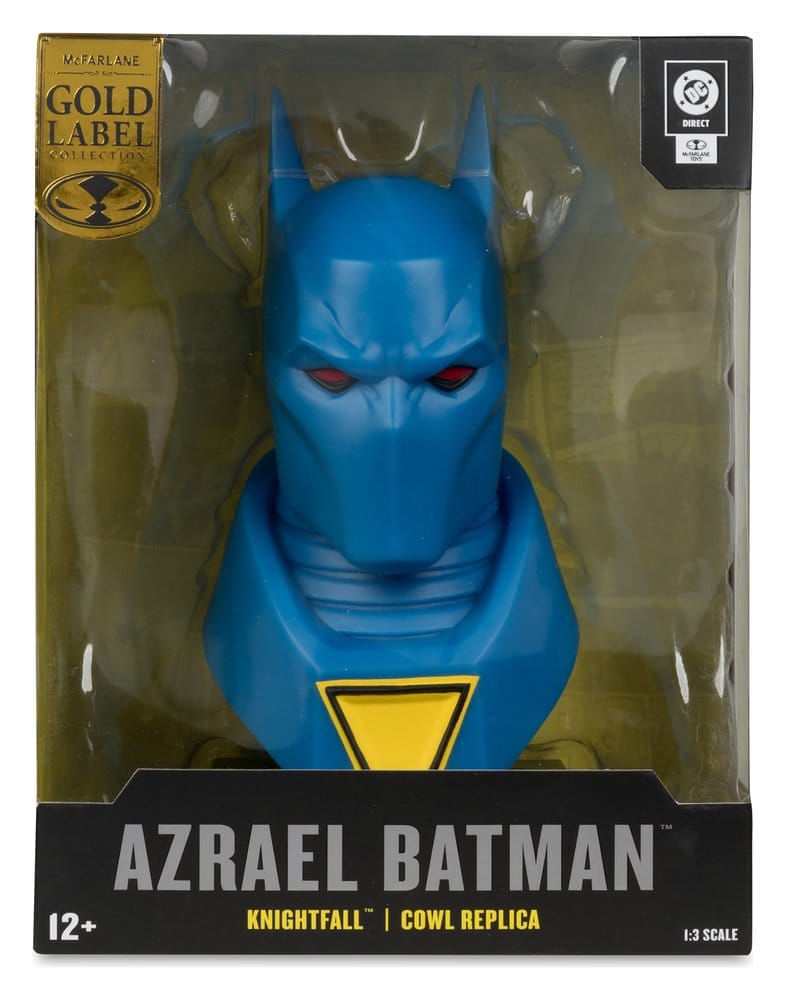 Batman DC Direct Mini-réplique 1/3 Azrael Batman Masque (Batman: Knightfall) (Gold Label Collection) 18 cm