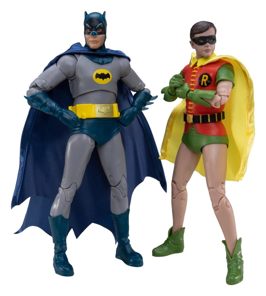 Batman Classic TV Series DC Multiverse McFarlane Collector Edition pack 2 figurines Batman et Robin 18 cm