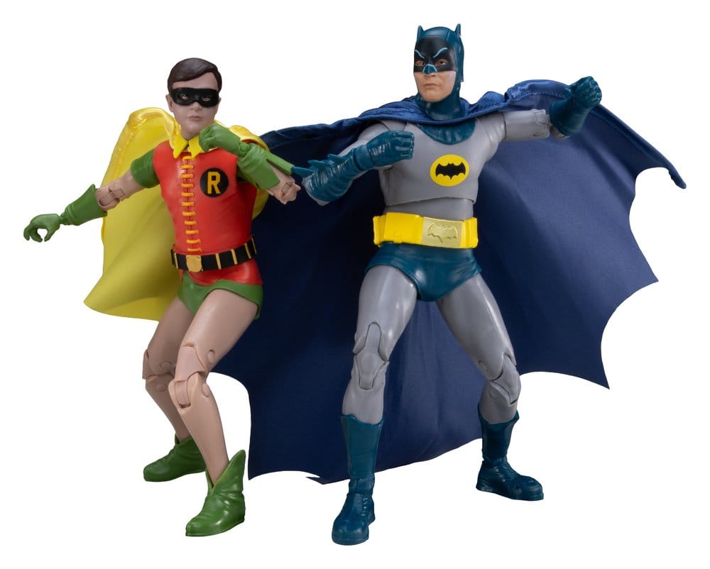 Batman Classic TV Series DC Multiverse McFarlane Collector Edition pack 2 figurines Batman et Robin 18 cm