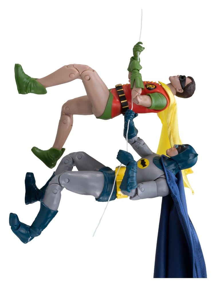 Batman Classic TV Series DC Multiverse McFarlane Collector Edition pack 2 figurines Batman et Robin 18 cm