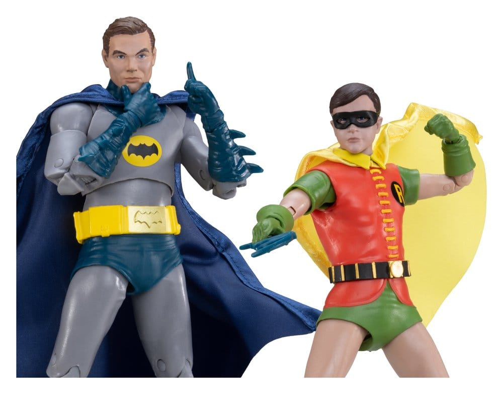 Batman Classic TV Series DC Multiverse McFarlane Collector Edition pack 2 figurines Batman et Robin 18 cm