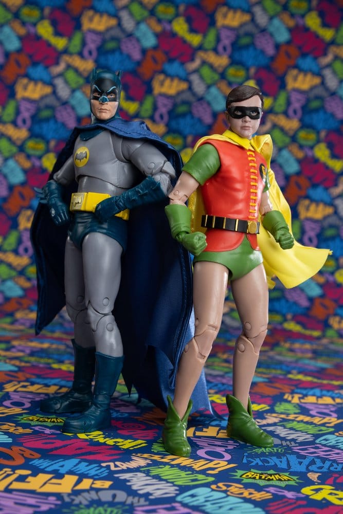 Batman Classic TV Series DC Multiverse McFarlane Collector Edition pack 2 figurines Batman et Robin 18 cm