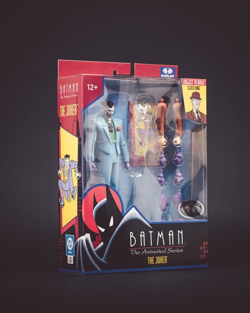 Batman: The Animated Series DC Direct figurine Build-A Wave 7 Joker (Blue Suit) (Platinum Edition) 15 cm