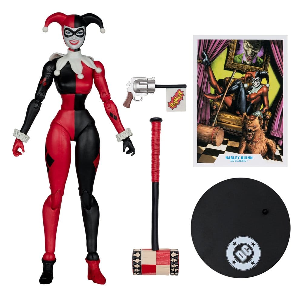 DC Multiverse figurine Harley Quinn (DC Classic) (Gold Label) 18 cm