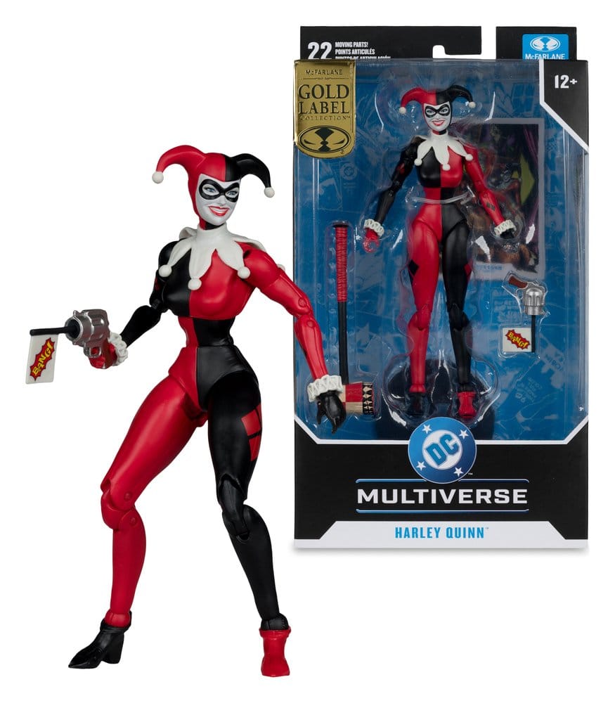 DC Multiverse figurine Harley Quinn (DC Classic) (Gold Label) 18 cm